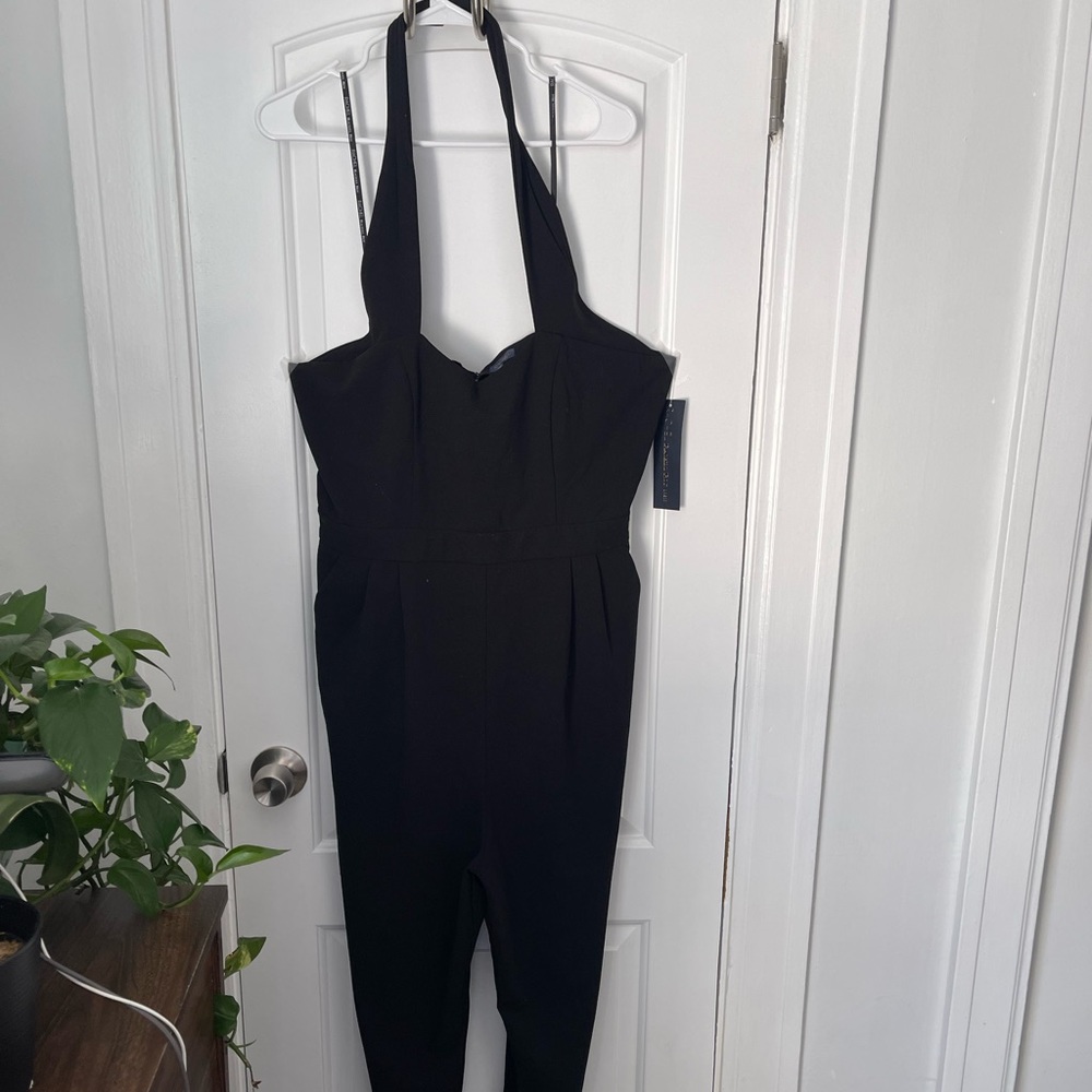 NWT Rachel Roy Plus Size Halter Jumpsuit